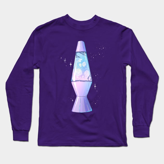 Spirits in the Lava Lamp Long Sleeve T-Shirt by paintdust